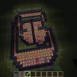 Circulatory system constructed in Minecraft